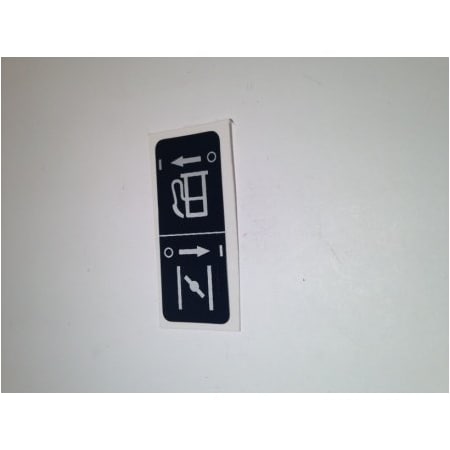 Kohler Decal Fuel Shut Off & Choke 25 113 57-S